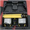 Image 1 : DOUBLE HALOGEN WORK LIGHT NEW IN CASE