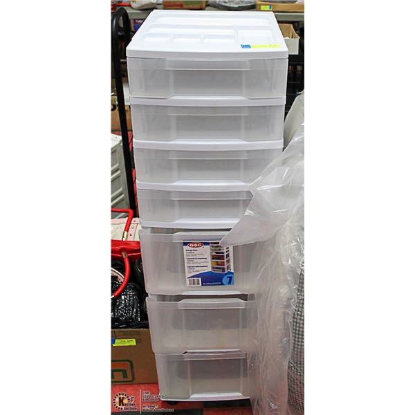 GSC 7-DRAWER STORAGE CHEST ON WHEELS