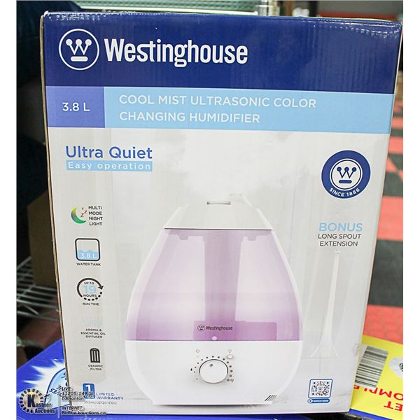 WESTINGHOUSE ULTRASONIC HUMIDIFIER