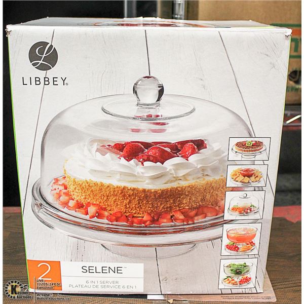 LIBBEY SELENE 2 PIECE SERVER SET