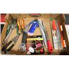 Image 1 : LARGE FLAT OF TOOLS INCL. NEW CHAINSAW
