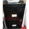 Image 1 : METAL 2 DRAWER FILING CABINET, NO KEYS
