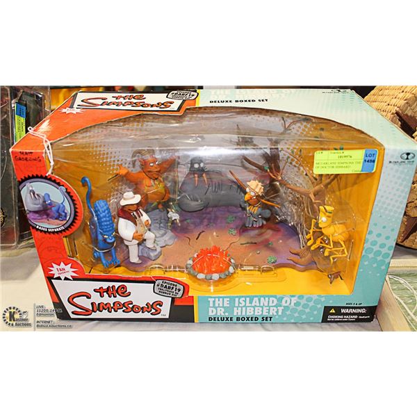 MCFARLANE SIMPSONS THE ISLAND OF DOCTOR HIBBARD