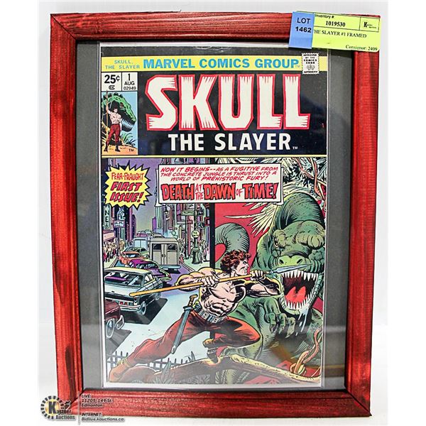 SKULL THE SLAYER #1 FRAMED