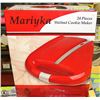 Image 1 : MARIYKA  RED WALNUT COOKIE MAKER 24 PIECES