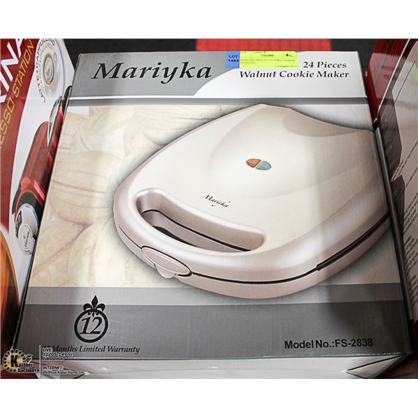 MARIYKA WALNUT COOKIE MAKER 24 PIECES