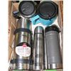 Image 1 : FLAT WITH LARGE THERMOS, TIM HORTONS