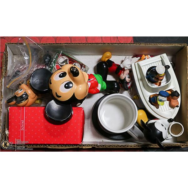 LOT OF DISNEY VINTAGE COLLECTIBLES SUCH AS MICKEY