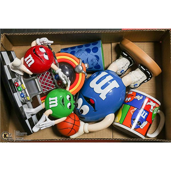 LOT OF M&Ms COLLECTIBLES