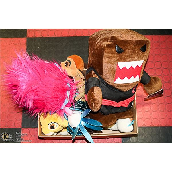 LOT OF DISNEY PLUSHES:  LION KING AND OTHERS SUCH