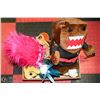 Image 1 : LOT OF DISNEY PLUSHES:  LION KING AND OTHERS SUCH