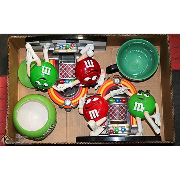 LOT OF M&Ms COLLECTIBLES
