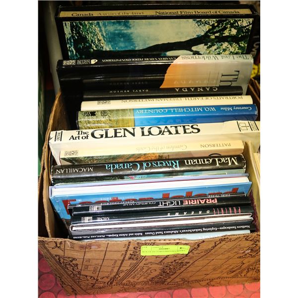 BOX OF PICTURES/HISTORY BOOKS