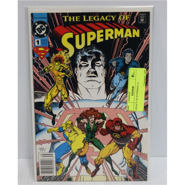 LEGACY OF SUPERMAN #1