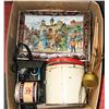 Image 1 : BOX OF ASSORTED COLLECTIBLES