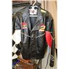 Image 1 : SPEED ZONE MEN'S XL  LEATHER RACING JACKET WITH