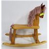 Image 1 : SMALL WOODEN ROCKING HORSE