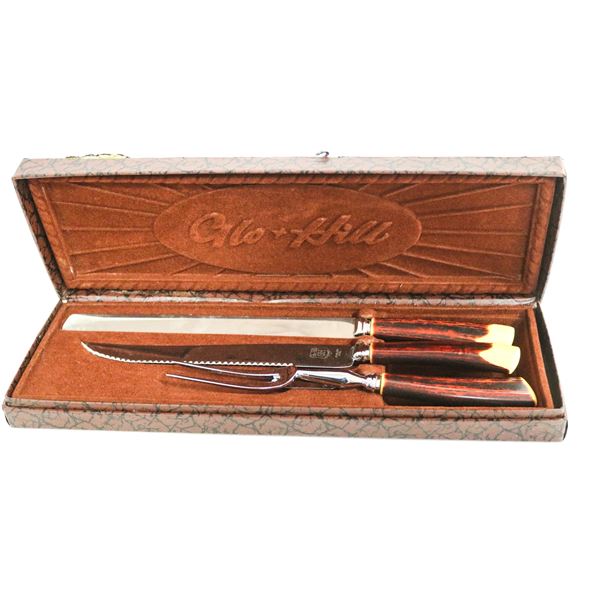 BAKELITE HANDLE GH CUTLERY CARVING KNIVES