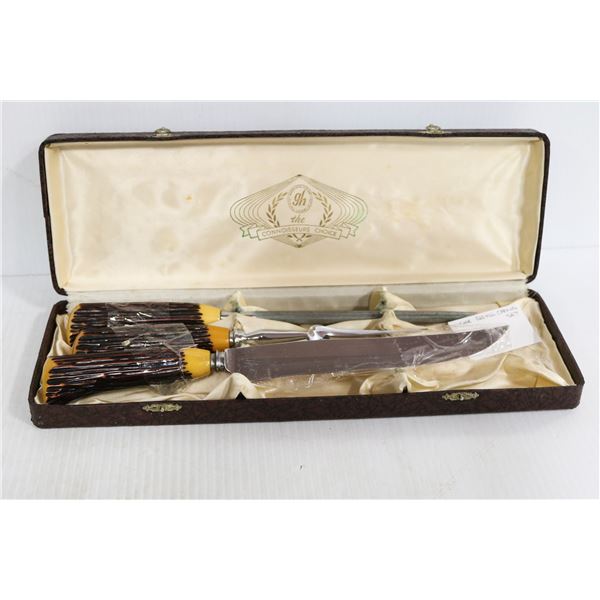 BAKELITE HANDLE GH CUTLERY CARVING KNIVES