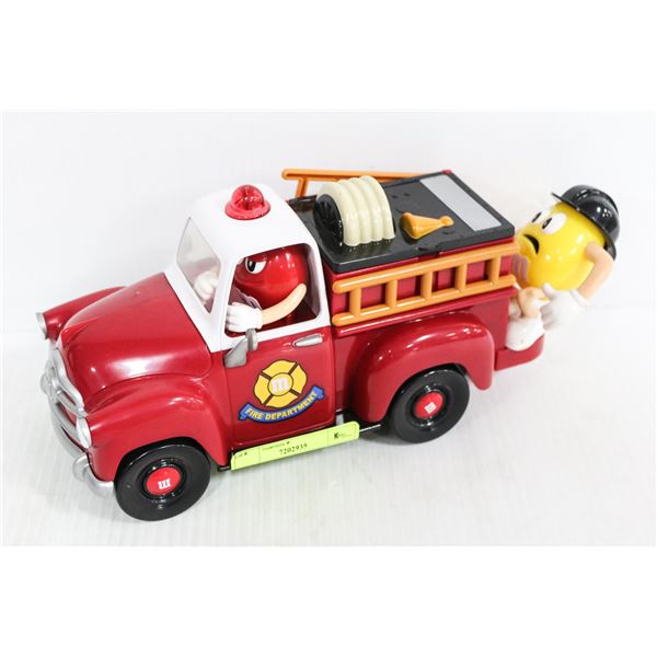 M AND M CANDY FIRE TRUCK