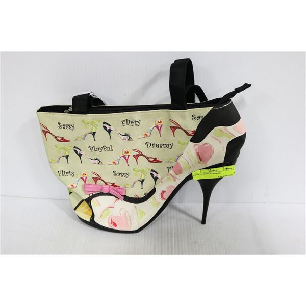 ORNATE SHOE HANDBAG