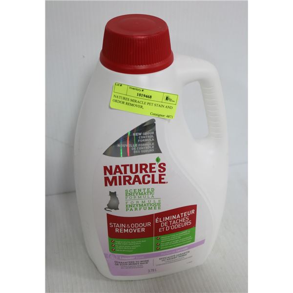NATURES MIRACLE PET URINE DESTROYER   3.78 LITRES