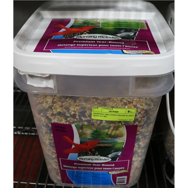 MORNING MELODIES NO CORN PREMIUM BIRD SEED 22 LBS.