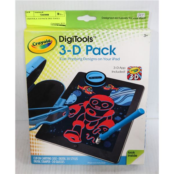 CRAYOLA 3-D PACK DIGI TOOLS