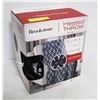 Image 1 : BROOKSTONE HEATED THROW 50" X 60" 4 HEAT SETTING