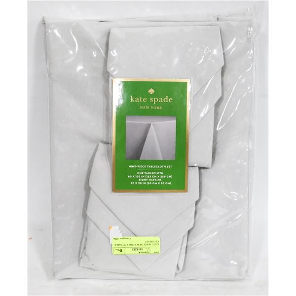 KATE SPADE NEW YORK 9 PC TABLE CLOTH SET