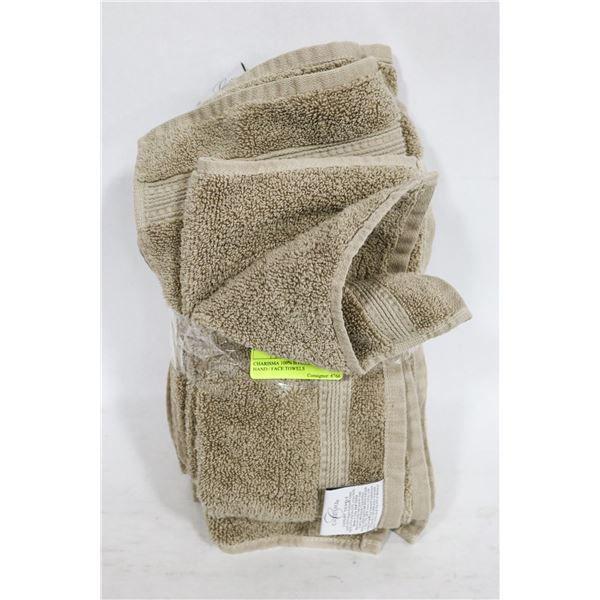 CHARISMA 100% HYGROCOTTON HAND / FACE TOWELS