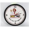 Image 1 : VINTAGE OK TIRE SHOP CLOCK