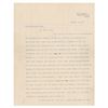 Image 1 : Grover Cleveland Typed Letter Signed
