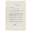 Image 1 : Franklin D. Roosevelt (3) Typed Letters Signed