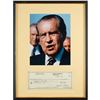 Image 1 : Richard Nixon Signed Check