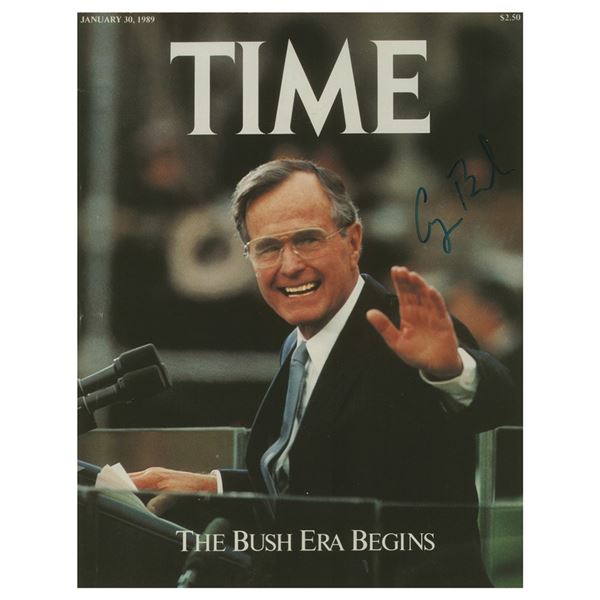 George Bush Signed Photograph