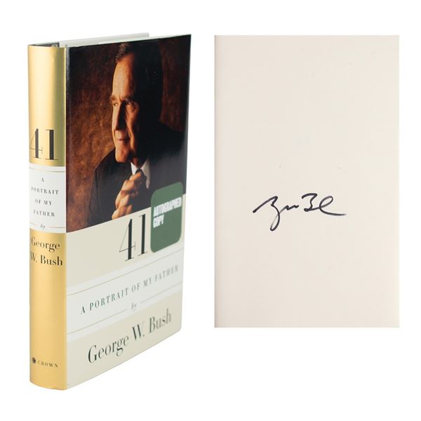 George W. Bush Signed Book