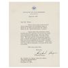 Image 1 : Richard Nixon Typed Letter Signed