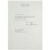 Image 1 : Harry S. Truman Typed Letter Signed