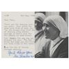 Image 1 : Mother Teresa Typed Letter Signed