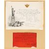 Image 2 : Statue of Liberty Inauguration Invitation and Ticket