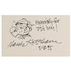 Image 2 : Hank Ketcham (2) Signed Sketches