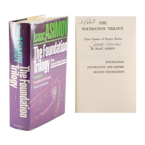 Isaac Asimov Signed Book