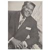 Image 3 : Clyde McPhatter and Fats Domino Signed Program
