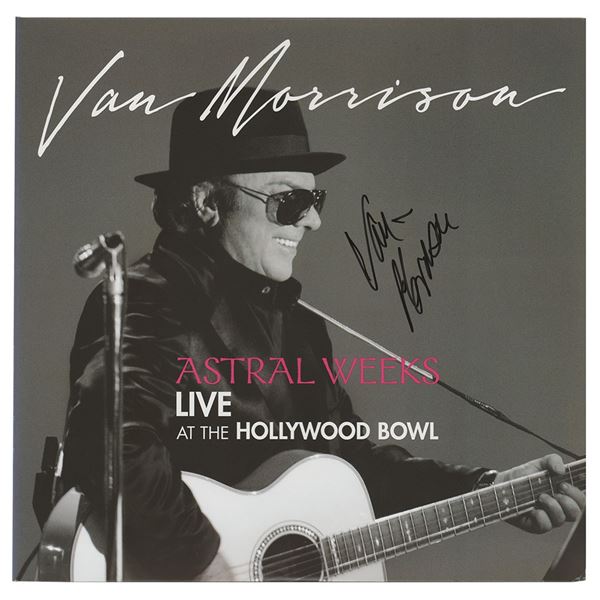 Van Morrison Signed Album