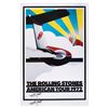 Image 1 : Rolling Stones: Keith Richards Twice-Signed Print