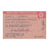 Image 2 : Johnny Eck Autograph Letter Signed and Driver's License