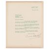Image 1 : Boris Karloff Typed Letter Signed
