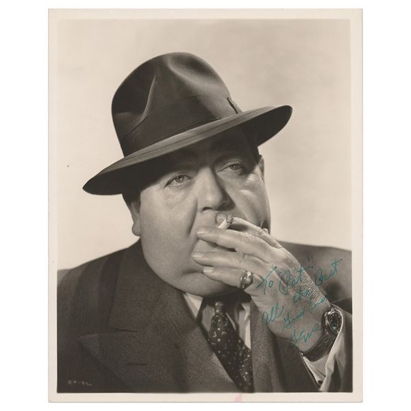 Eugene Pallette Signed Photograph