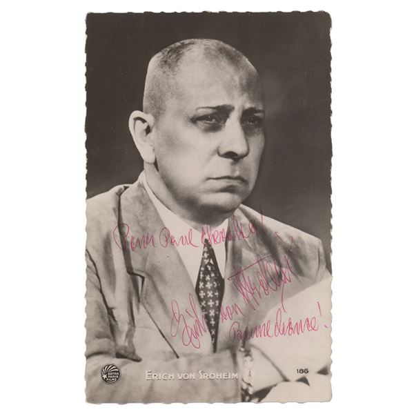 Erich von Stroheim Signed Photograph